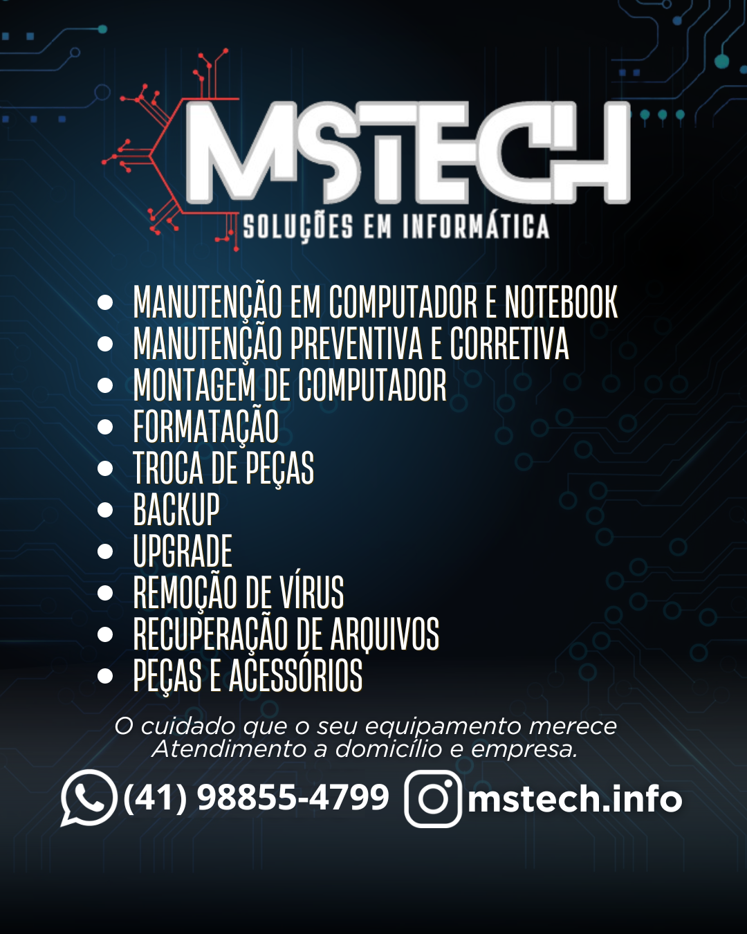 MSTECH - Soluções em Informática | Marcelo Silva portfolio 10